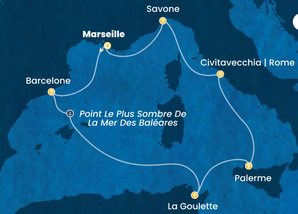 itineraire croisiere scrap mediterannee oct26